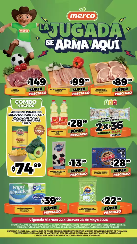 Catálogo Merco en Tepepan | Folleto semanal del 22 al 28 de Mayo NL | 2026-05-22T00:00:00.000Z - 2026-05-28T00:00:00.000Z