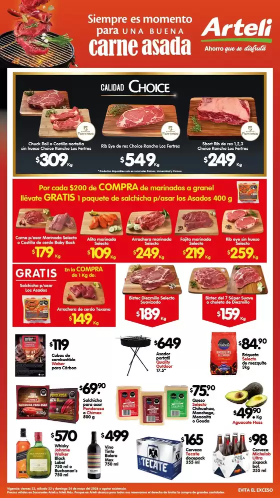 Catálogo Arteli | Ofertas Arteli | 2026-05-22T00:00:00.000Z - 2026-05-24T00:00:00.000Z