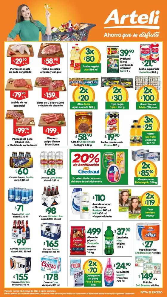 Catálogo Arteli | Excelente oferta para todos los clientes | 2026-05-22T00:00:00.000Z - 2026-05-22T00:00:00.000Z