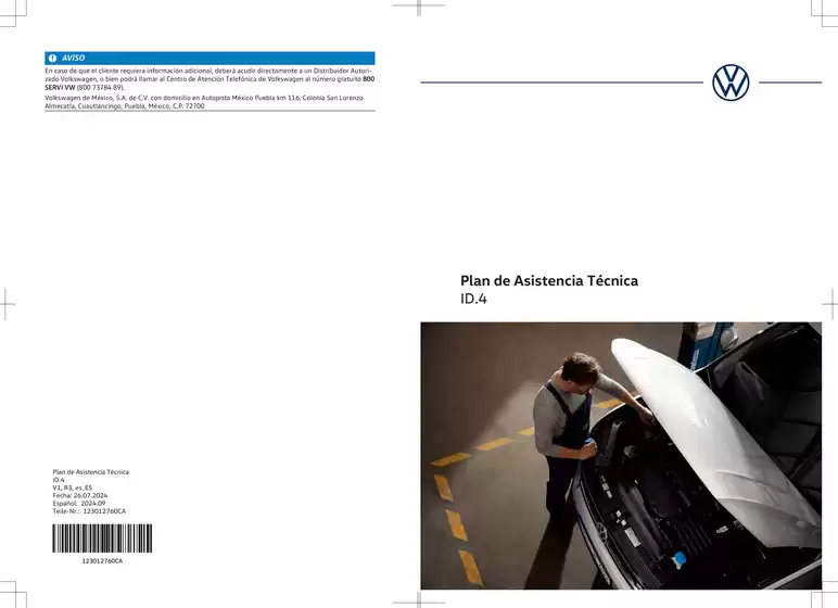 Catálogo Volkswagen | Vw plan asistencia tecnica id4 | 2026-05-22T00:00:00.000Z - 2026-06-05T00:00:00.000Z