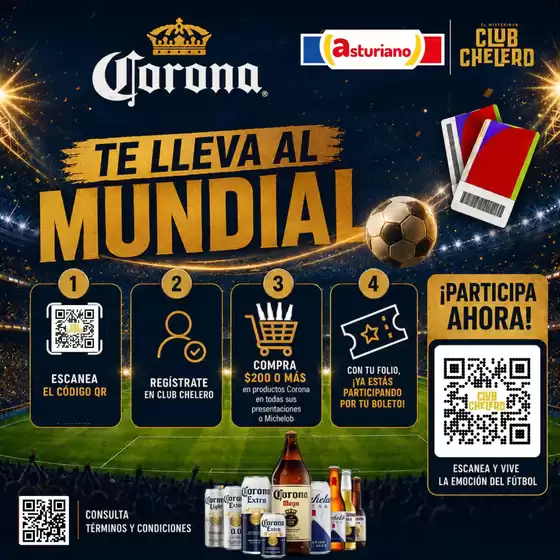 Catálogo El Asturiano | Te lleva el mundial | 2026-05-22T00:00:00.000Z - 2026-07-31T00:00:00.000Z