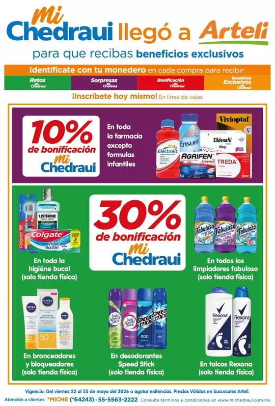 Catálogo Arteli express | Ofertas Arteli express | 2026-05-22T00:00:00.000Z - 2026-05-25T00:00:00.000Z