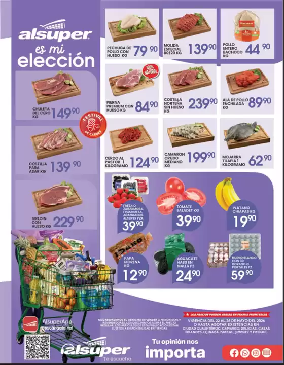Catálogo Alsuper | Alsuper Chihuahua-estado | 2026-05-22T00:00:00.000Z - 2026-05-25T00:00:00.000Z