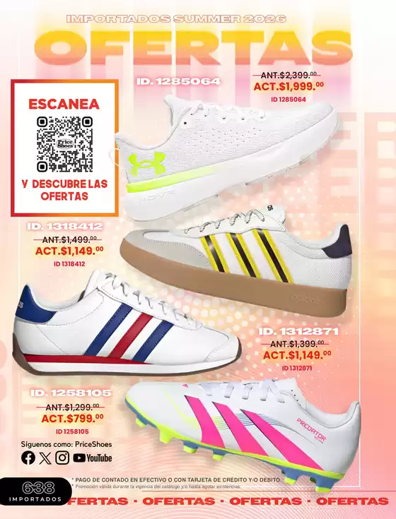 Catálogo Price Shoes | OFERTAS SUMMER DIGITAL 2026 1E | 2026-06-01T00:00:00.000Z - 2026-08-31T00:00:00.000Z