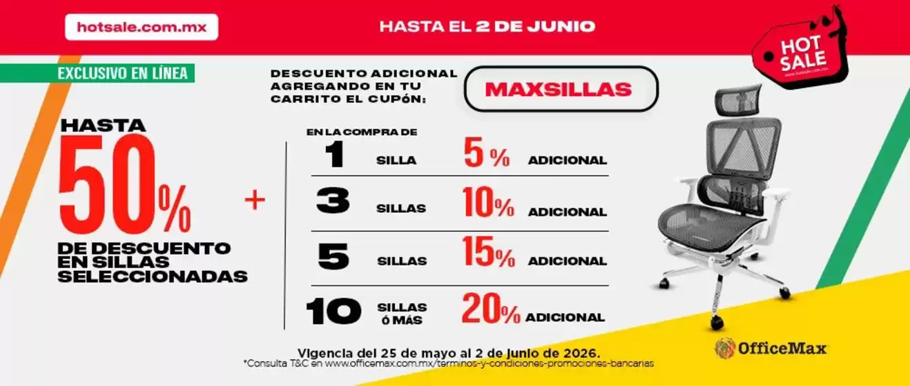 Catálogo OfficeMax | Hot Sale | 2026-05-25T00:00:00.000Z - 2026-06-02T00:00:00.000Z