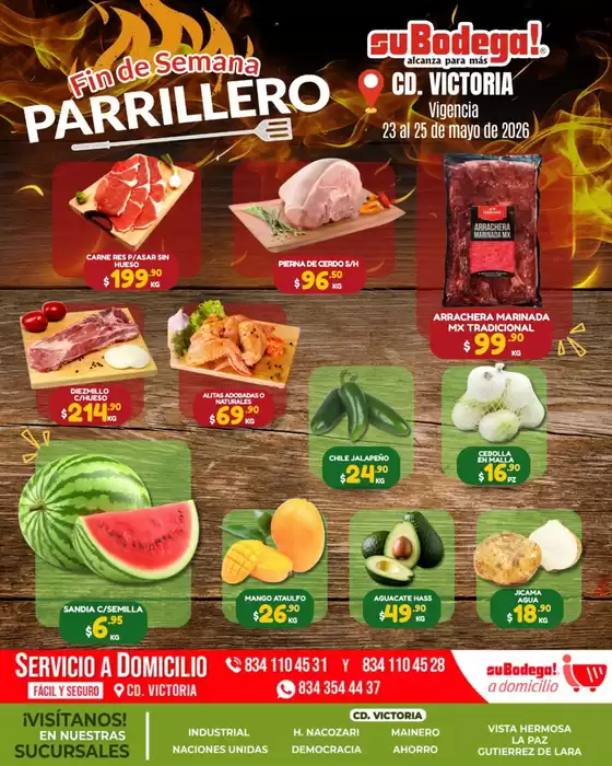 Catálogo SuBodega | Excelente oferta para cazadores de gangas | 2026-05-23T00:00:00.000Z - 2026-05-25T00:00:00.000Z
