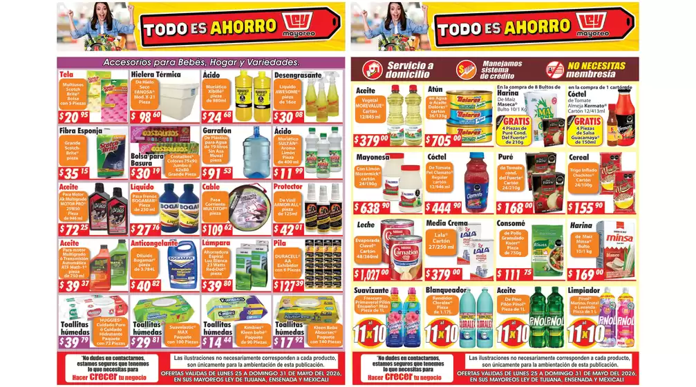 Catálogo Casa Ley | Ofertas y promociones actuales | 2026-05-25T00:00:00.000Z - 2026-05-31T00:00:00.000Z
