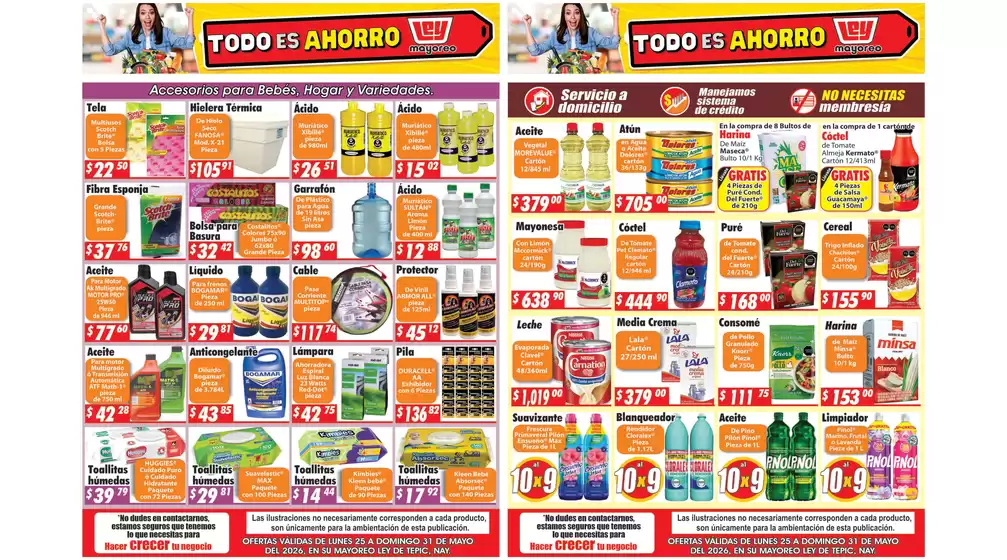 Catálogo Casa Ley | Ofertas especiales para ti | 2026-05-25T00:00:00.000Z - 2026-05-31T00:00:00.000Z