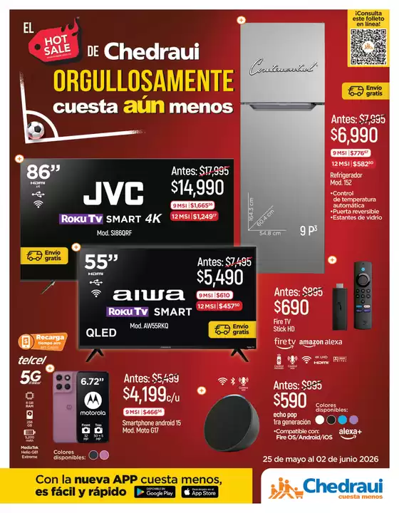 Catálogo Chedraui en San Francisco Coacalco | Excelente oferta para todos los clientes | 2026-05-25T00:00:00.000Z - 2026-06-02T00:00:00.000Z