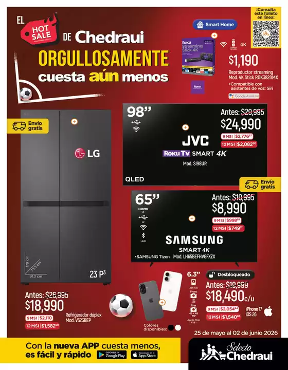 Catálogo Chedraui en San Francisco Coacalco | Ofertas y promociones actuales | 2026-05-25T00:00:00.000Z - 2026-06-02T00:00:00.000Z