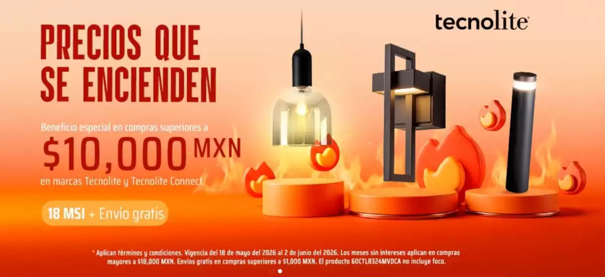 Catálogo Tecnolite en Santa Ana Chiautempan | Hot Sale | 2026-05-26T00:00:00.000Z - 2026-06-02T00:00:00.000Z