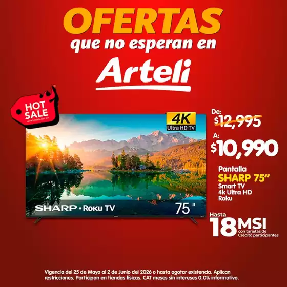 Catálogo Arteli express | Ofertas principales y descuentos | 2026-05-25T00:00:00.000Z - 2026-06-02T00:00:00.000Z