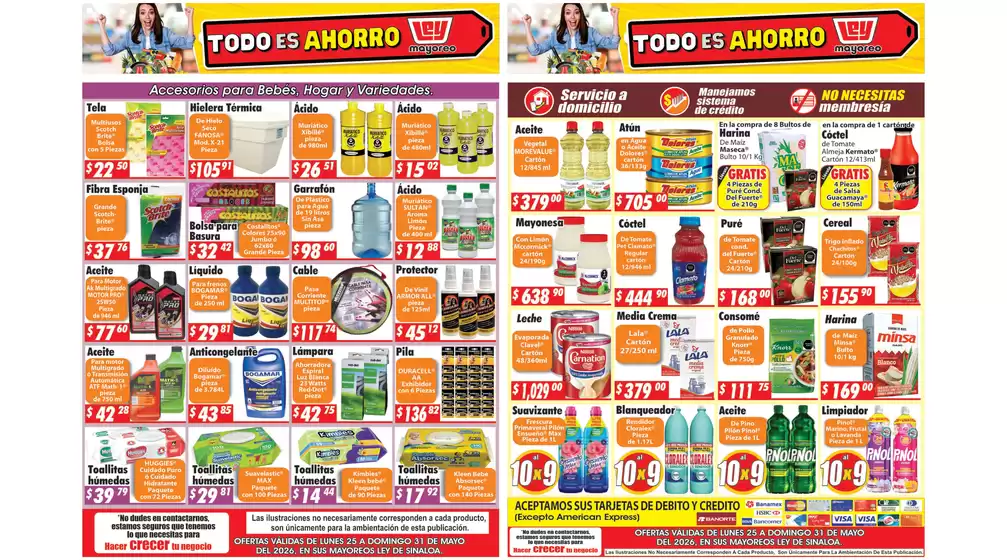Catálogo Casa Ley | Ofertas principales para ahorradores | 2026-05-25T00:00:00.000Z - 2026-05-31T00:00:00.000Z
