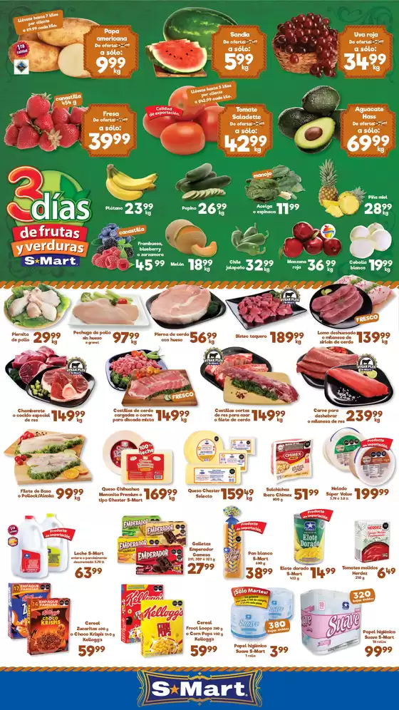 Catálogo S-Mart | Ofertas S-Mart juarez | 2026-05-26T00:00:00.000Z - 2026-05-28T00:00:00.000Z