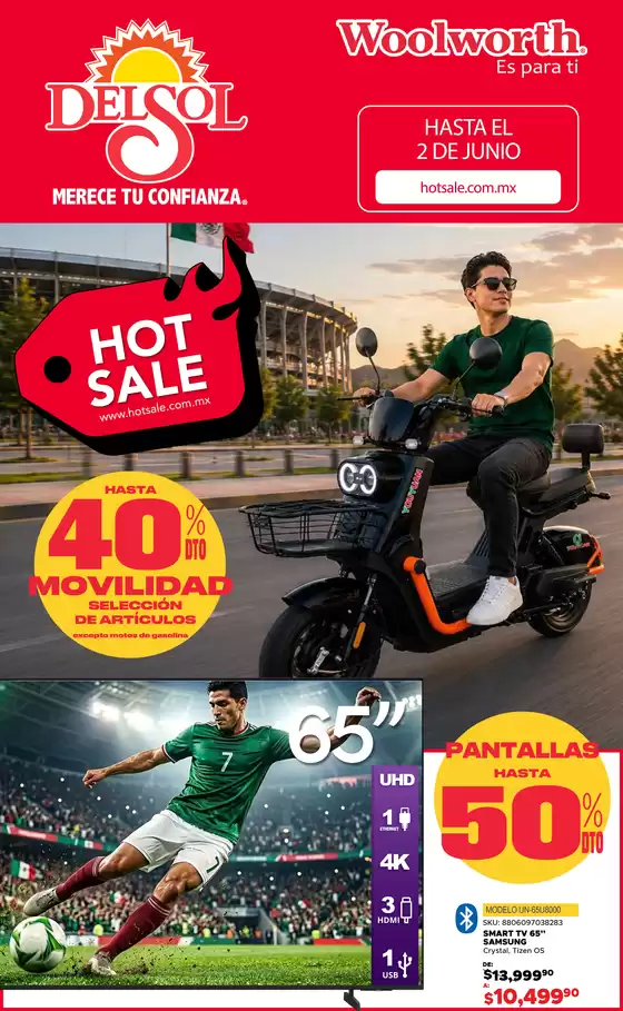 Catálogo Woolworth | Las Ofertas Más Hot - Hot Sale 2026 | 2026-05-26T00:00:00.000Z - 2026-06-02T00:00:00.000Z