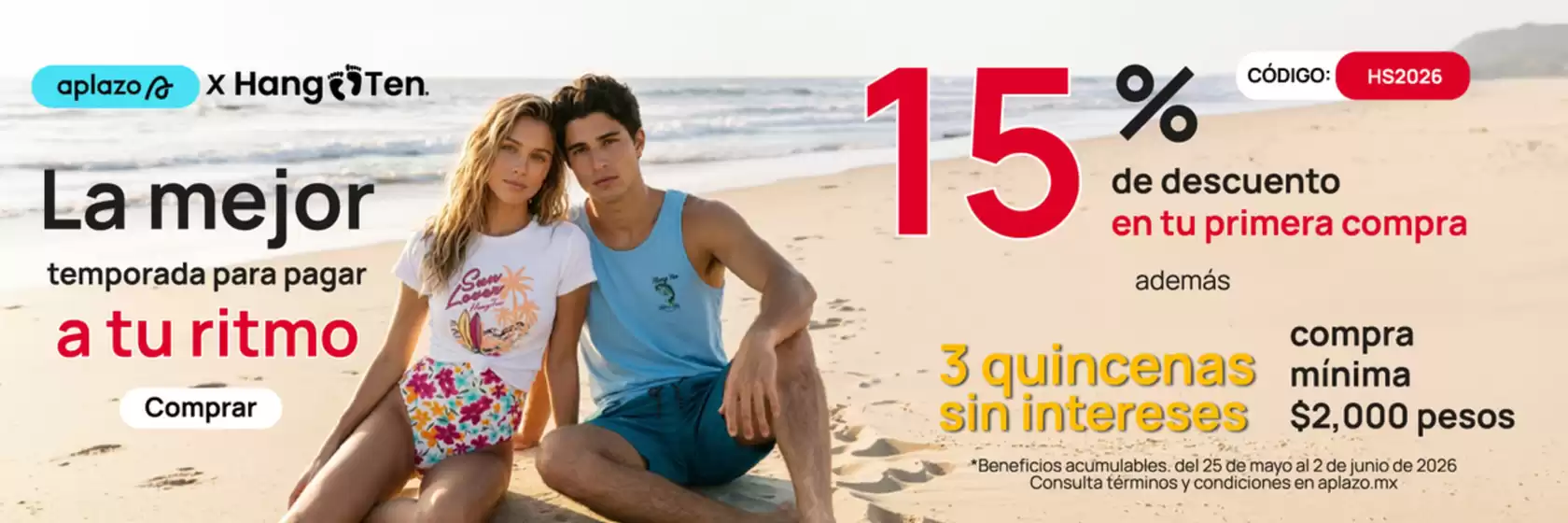 Catálogo Hang Ten | Ofertas exclusivas para nuestros clientes | 2026-05-25T00:00:00.000Z - 2026-06-02T00:00:00.000Z