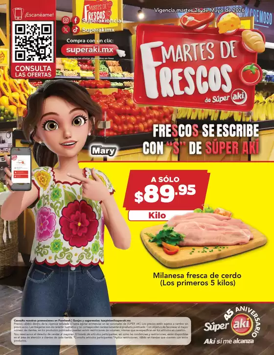 Catálogo Súper Aki | FOLLETO MDF 26 MAYO 2026 compressed | 2026-05-26T00:00:00.000Z - 2026-05-26T00:00:00.000Z