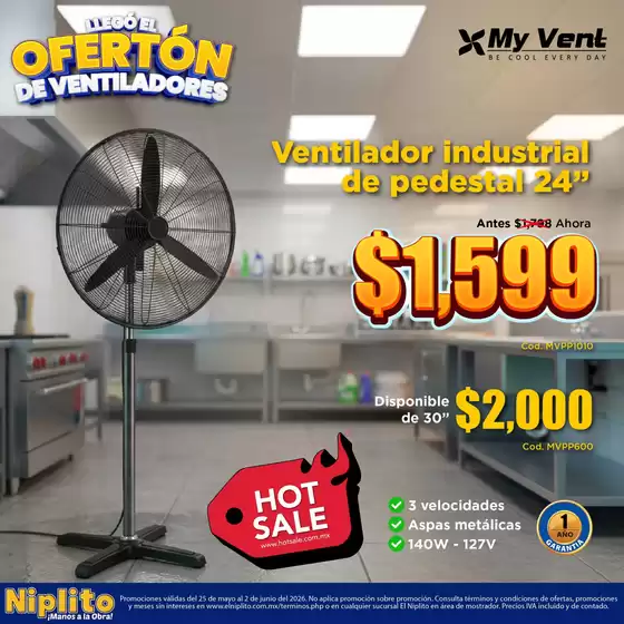Catálogo Niplito en Piedras Negras | Descuentos y promociones | 2026-05-25T00:00:00.000Z - 2026-06-02T00:00:00.000Z