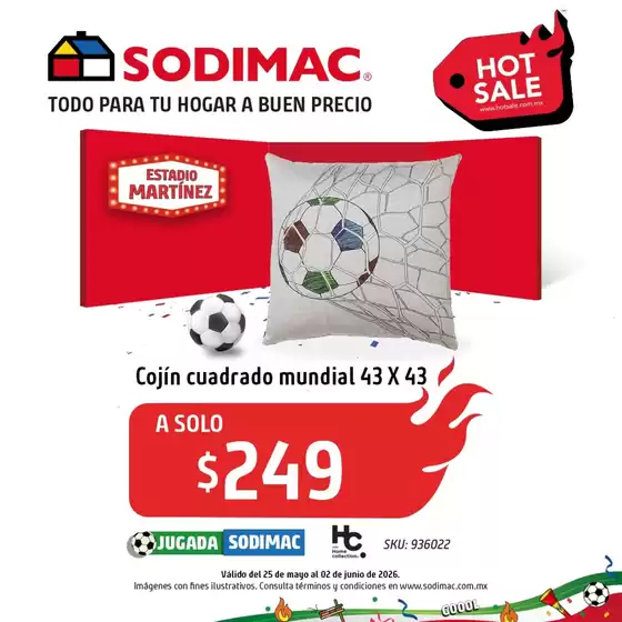 Catálogo Sodimac Constructor en Cancún | Gangas exclusivas | 2026-05-25T00:00:00.000Z - 2026-06-02T00:00:00.000Z