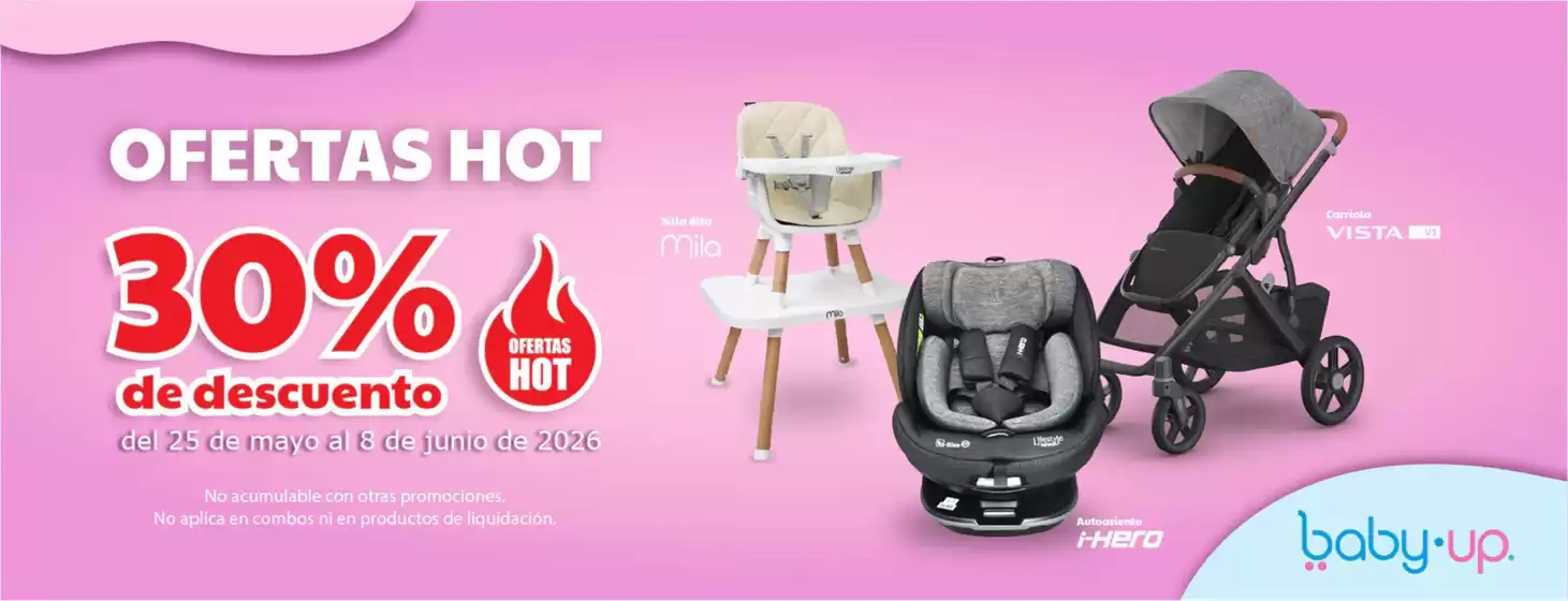 Catálogo Baby Up en Mérida | Hot Sale | 2026-05-28T00:00:00.000Z - 2026-06-08T00:00:00.000Z