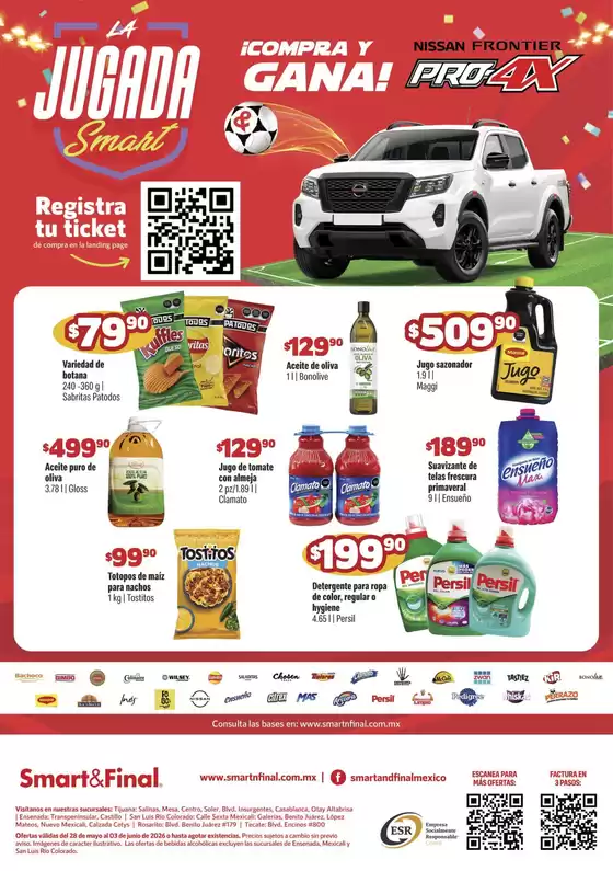 Catálogo Smart & Final en Reynosa | Ofertas Smart Final | 2026-05-28T00:00:00.000Z - 2026-06-03T00:00:00.000Z