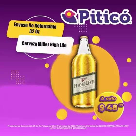 Catálogo Piticó en Reynosa | Gangas y ofertas actuales | 2026-05-01T00:00:00.000Z - 2026-05-31T00:00:00.000Z