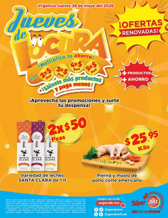 Catálogo Súper Aki en Reynosa | JUEVES DE LOCURA 28 DE MAYO DE 2026 compressed | 2026-05-28T00:00:00.000Z - 2026-05-28T00:00:00.000Z