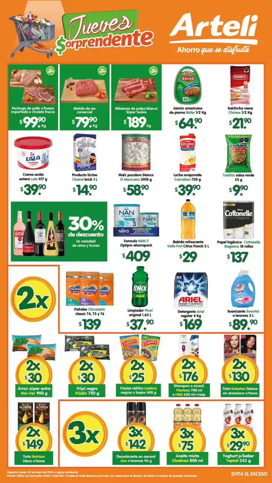 Catálogo Arteli en Reynosa | Nuestras mejores gangas | 2026-05-28T00:00:00.000Z - 2026-05-28T00:00:00.000Z