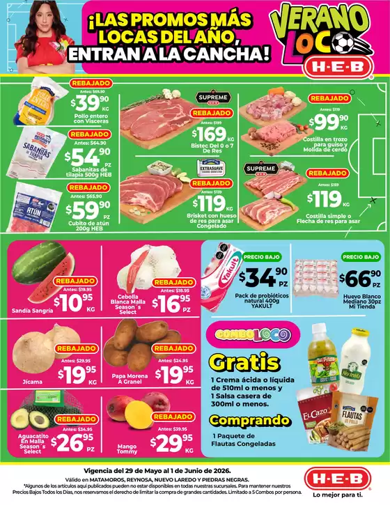 Catálogo HEB | ¡Las promos más locas del año entran a la cancha! | 2026-05-29T00:00:00.000Z - 2026-06-01T00:00:00.000Z