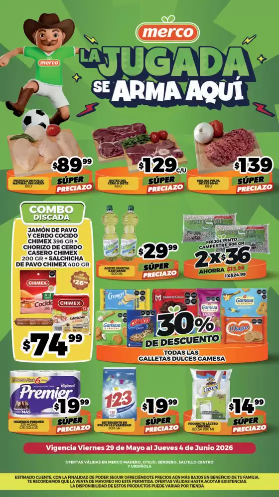 Catálogo Merco en Chalchihuites | Folleto semanal del 29 de Mayo al 4 de Junio ENFOQUE | 2026-05-29T00:00:00.000Z - 2026-06-04T00:00:00.000Z