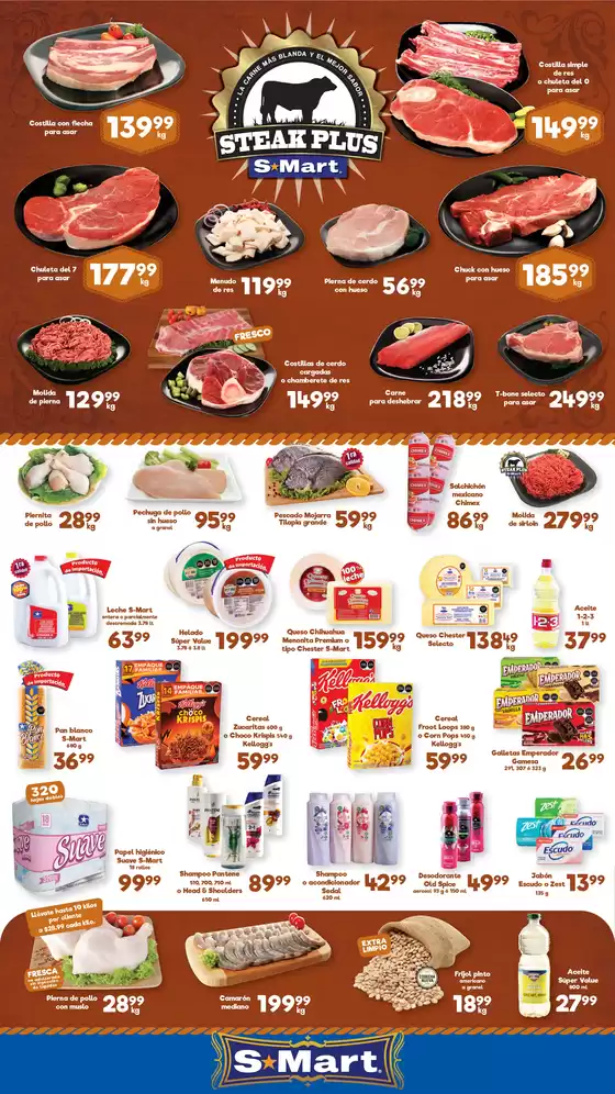 Catálogo S-Mart | Ofertas S-Mart chihuahua | 2026-05-29T00:00:00.000Z - 2026-06-01T00:00:00.000Z