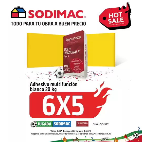 Catálogo Sodimac Constructor | Gangas y ofertas actuales | 2026-05-25T00:00:00.000Z - 2026-06-02T00:00:00.000Z