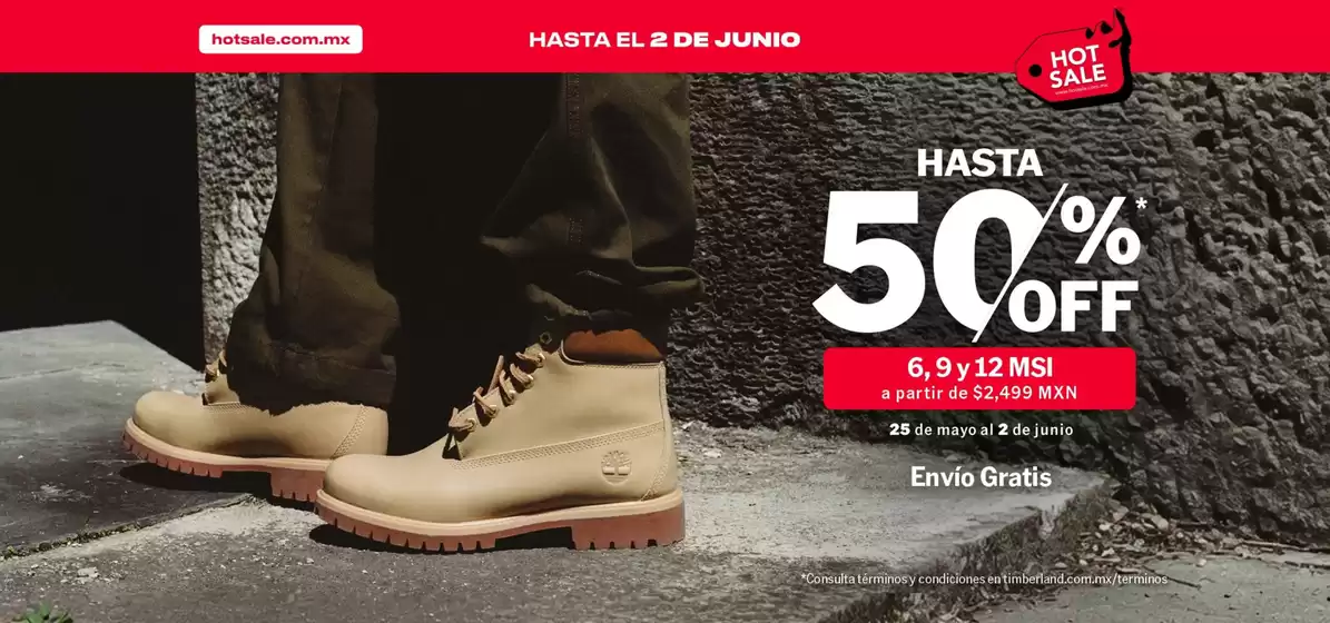 Catálogo Timberland | Hot Sale | 2026-05-29T00:00:00.000Z - 2026-06-02T00:00:00.000Z