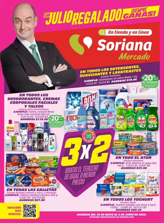 Catálogo Soriana Express en Ciudad de México | Nuestras mejores ofertas para ti | 2026-05-29T00:00:00.000Z - 2026-06-04T00:00:00.000Z