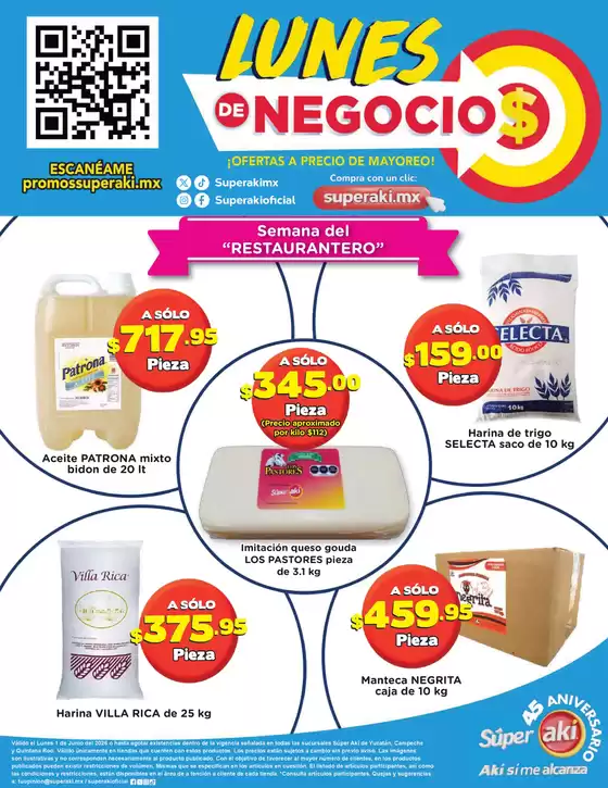 Catálogo Súper Aki en Tampico (Tamaulipas) | LUNES DE NEGOCIO 1 JUNIO compressed | 2026-06-01T00:00:00.000Z - 2026-06-01T00:00:00.000Z