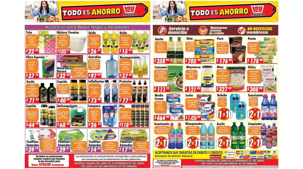 Catálogo Casa Ley en Tampico (Tamaulipas) | Ofertas exclusivas para nuestros clientes | 2026-06-01T00:00:00.000Z - 2026-06-07T00:00:00.000Z
