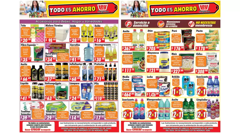 Catálogo Casa Ley en Tampico (Tamaulipas) | Excelente oferta para todos los clientes | 2026-06-01T00:00:00.000Z - 2026-06-07T00:00:00.000Z