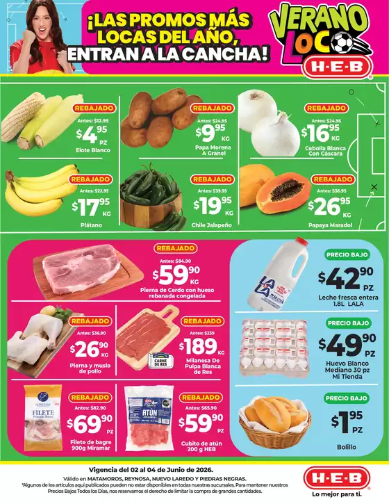 Catálogo HEB | ¡Las promos más locas del año entran a la cancha! | 2026-06-02T00:00:00.000Z - 2026-06-04T00:00:00.000Z