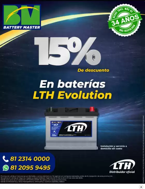 Catálogo Battery Master | Promo | 2026-06-02T00:00:00.000Z - 2026-07-31T00:00:00.000Z