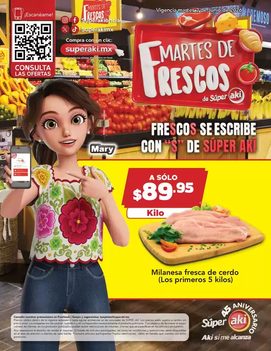Catálogo Súper Aki | FOLLETO MDF 2 JUNIO 2026 compressed | 2026-06-02T00:00:00.000Z - 2026-06-02T00:00:00.000Z