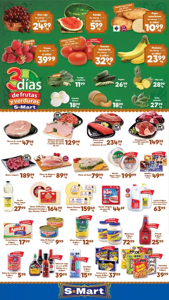 Catálogo S-Mart en Mexquitic de Carmona | Ofertas S-Mart juarez | 2026-06-02T00:00:00.000Z - 2026-06-04T00:00:00.000Z