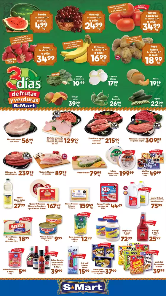 Catálogo S-Mart | Ofertas S-Mart monterrey | 2026-06-02T00:00:00.000Z - 2026-06-04T00:00:00.000Z