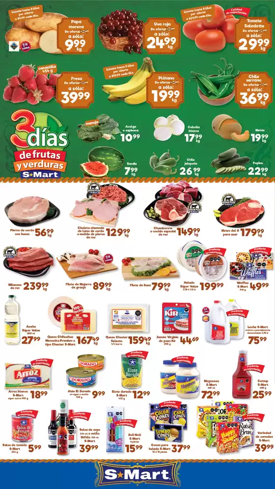 Catálogo S-Mart | Ofertas S-Mart laredo | 2026-06-02T00:00:00.000Z - 2026-06-04T00:00:00.000Z