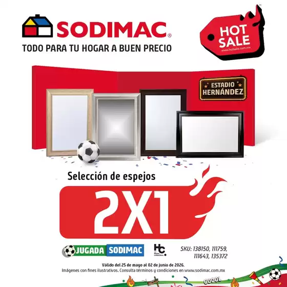 Catálogo Sodimac Constructor | Ofertas especiales para ti | 2026-05-25T00:00:00.000Z - 2026-06-02T00:00:00.000Z