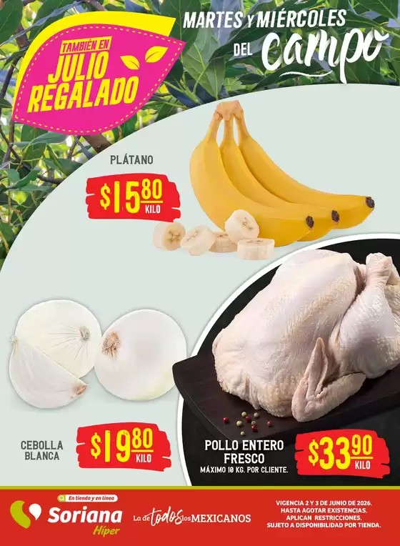 Catálogo Soriana Híper en San Juan del Río (Querétaro) | Descuentos y promociones | 2026-06-02T00:00:00.000Z - 2026-06-03T00:00:00.000Z