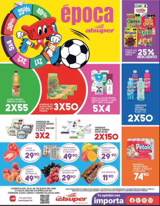 Catálogo Alsuper en Pichucalco | Alsuper Lag | 2026-06-02T00:00:00.000Z - 2026-06-04T00:00:00.000Z