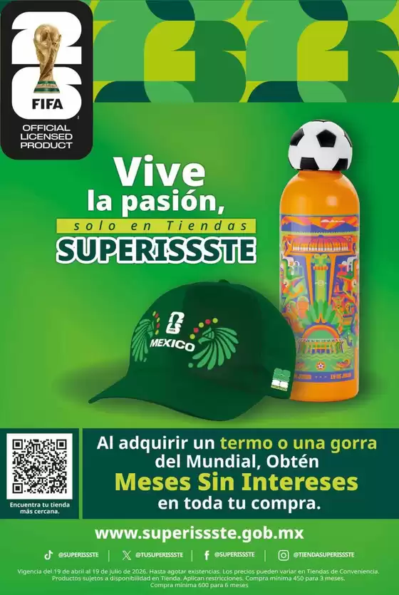 Catálogo SuperISSSTE en Pichucalco | Promociones actuales | 2026-04-19T00:00:00.000Z - 2026-07-19T00:00:00.000Z