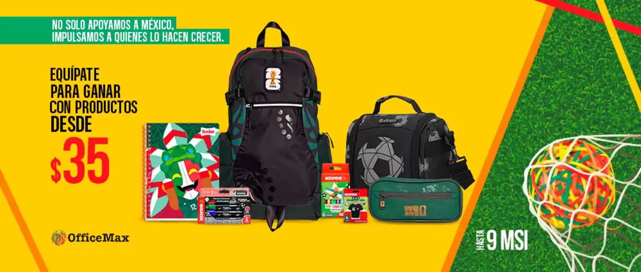 Catálogo OfficeMax en Ciudad Victoria | Promo | 2026-06-03T00:00:00.000Z - 2026-07-31T00:00:00.000Z