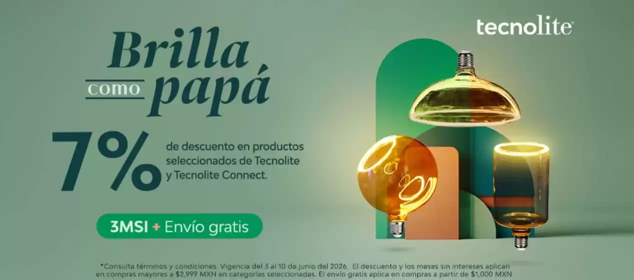Catálogo Tecnolite en León | Promos | 2026-06-03T00:00:00.000Z - 2026-06-30T00:00:00.000Z