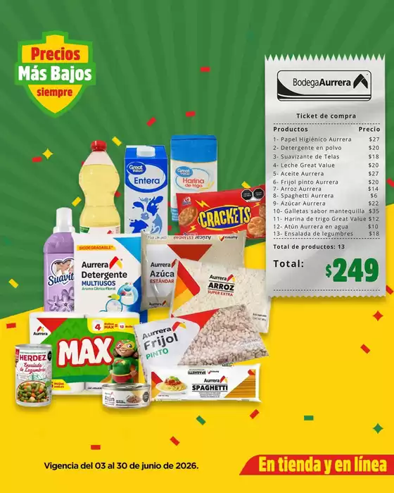 Catálogo Bodega Aurrera en Salvatierra | Ofertas Bodega Aurrera | 2026-06-03T00:00:00.000Z - 2026-06-30T00:00:00.000Z